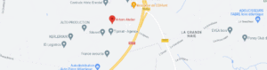 Carte de l'emplacement de Artem à Grandchamp-des-fontaines.